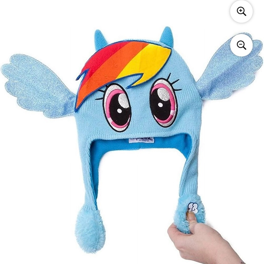 Flipeez My Little Pony Rainbow Dash Beanie Hat